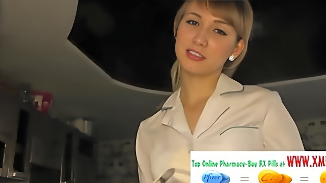 Анальный секс с русской медсестрой после процедур и дрочки клиенту