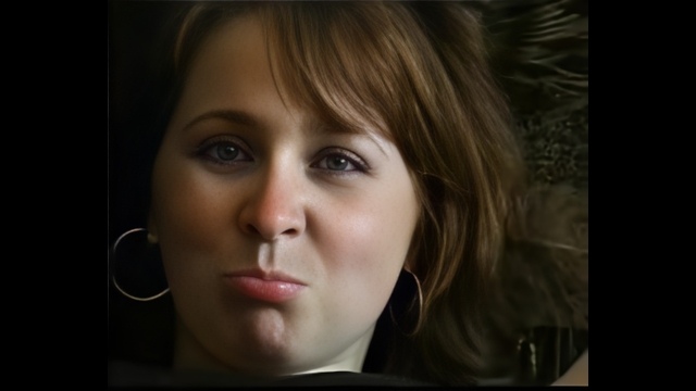 Русская дама с длинными волосами и с толстой задницей отсосала партнеру и приняла его болт в киску