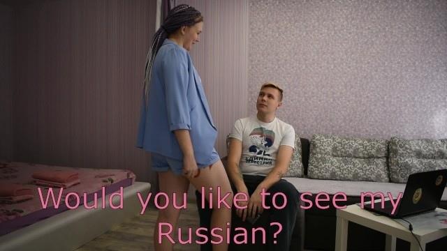 Курсы английского языка с красоткой увенчались для парня успехом и горячим сексом