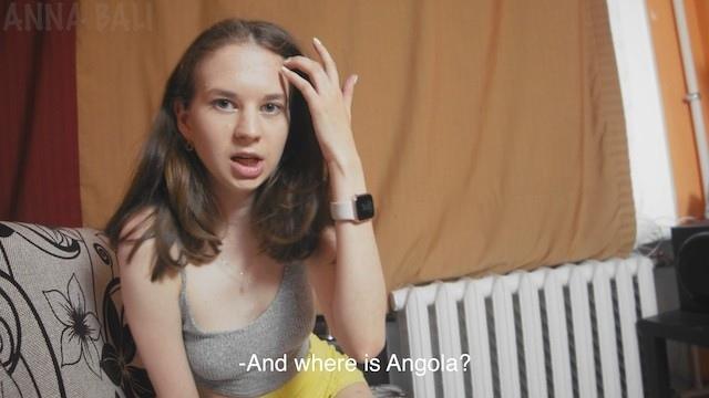 Возьмешь меня в путешествие? Аня убеждает друга ртом и киской, что она очень понадобится ему в поездке