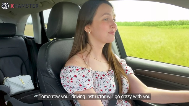 Замужняя мама согласилась отдаться наглому парню после урока вождения