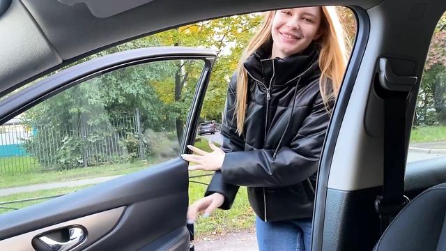 Подцепил попутчицу, она попросила ее подвезти, но у нее ничего не было и она сделала минет! фейк