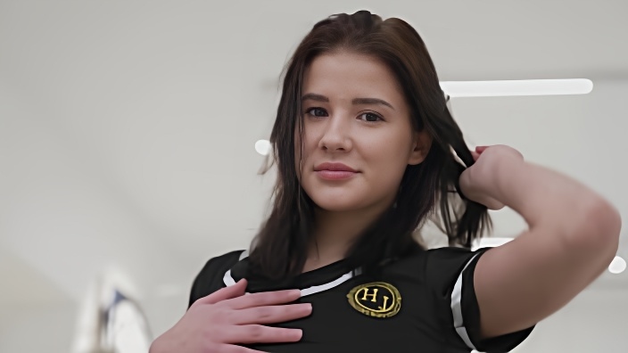 Baby TEEN 18yo and First Monster Dick ( Hard and Fast )