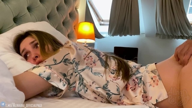 A young guy fucked his stepmom in a hotel room