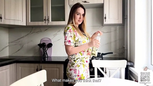 The Stepmother Did Not Refuse Hard Sex with Her Stepson on Her Husband's Bed