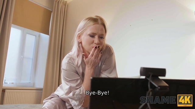 SHAME4K. Stud fucks mature teacher that turns out to be a webcam girl