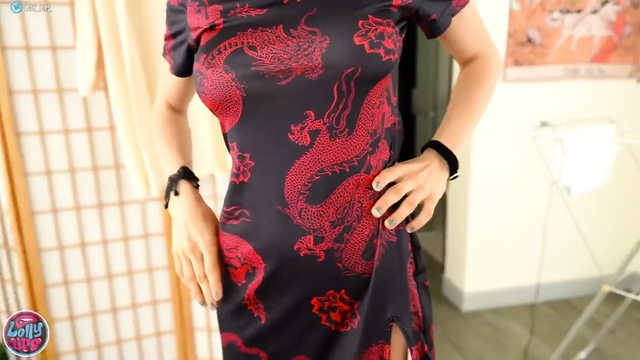 My girlfriend decided to diversify sex and dressed as a cheap whore from movies