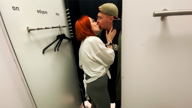 Walking around the mall with semen in my panties