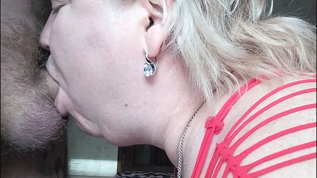 cum on mother-in-law's tongue #5