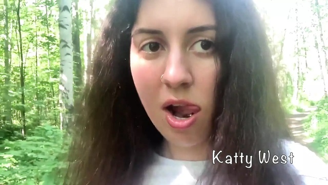 Teen Walk in a Park, Pee and a Little Dirty Talk