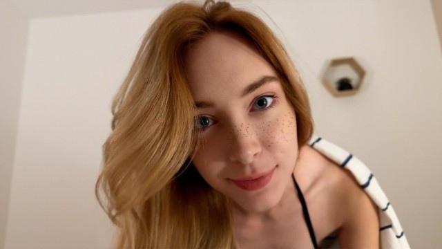 Stepbro taught stepsis how to squat on a dick to keep her warm - Loly Nebel