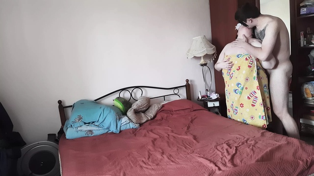 Hot fat MILF loves to fuck after shower, get her pussy eaten and stuffed with cock